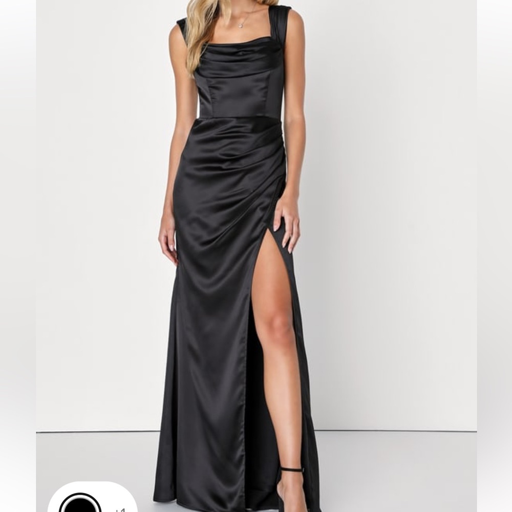 Black Tire Wedding Guest Dress or Gala